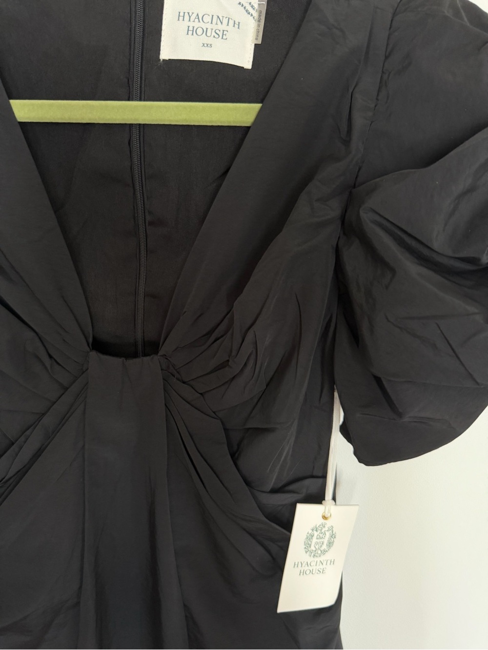 NWT Tuckernuck Hyacinth House Black Tinsley Mini Dress Size XXS - Picture 5 of 6